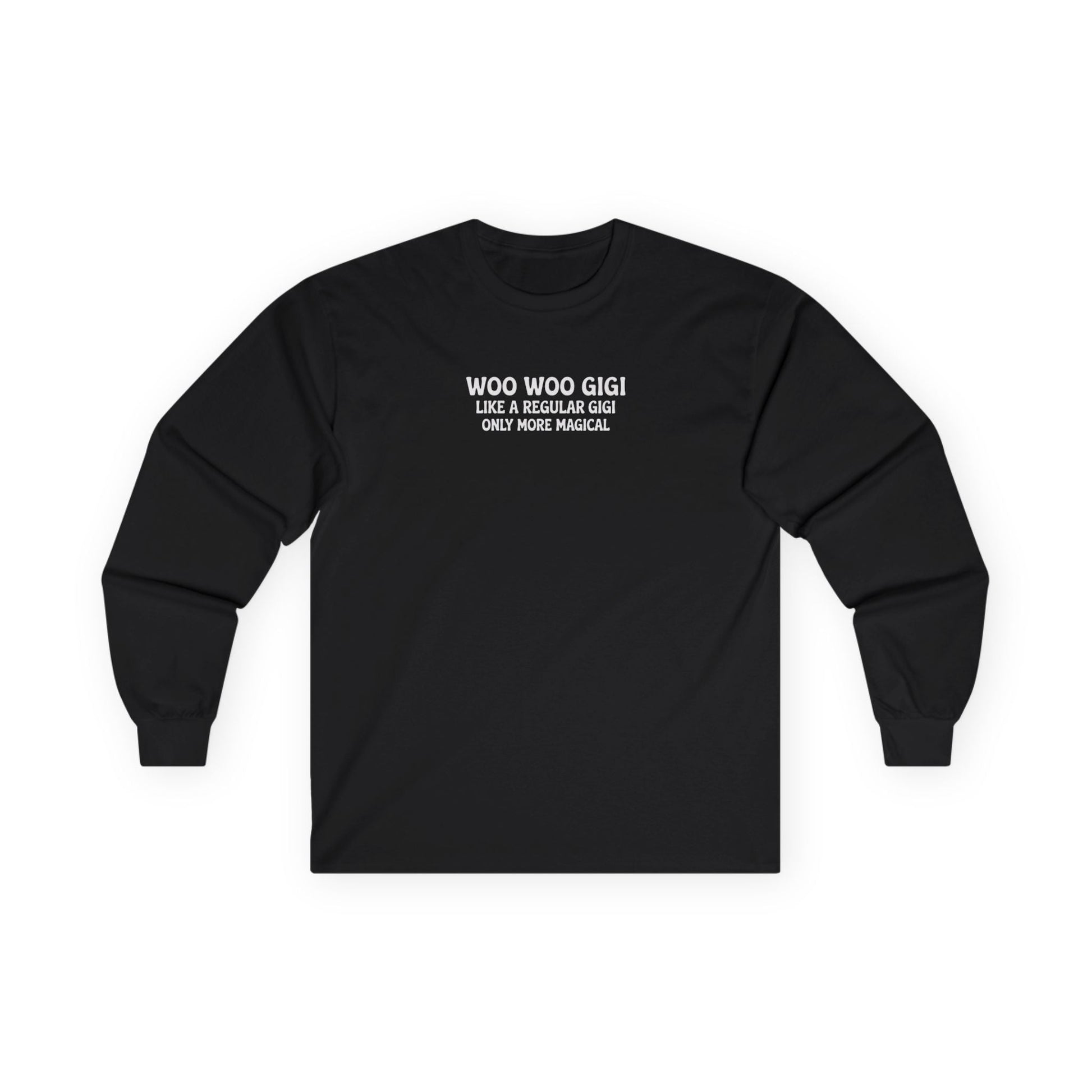 Woo Woo Gigi Long Sleeve Tee Black Long-sleeve