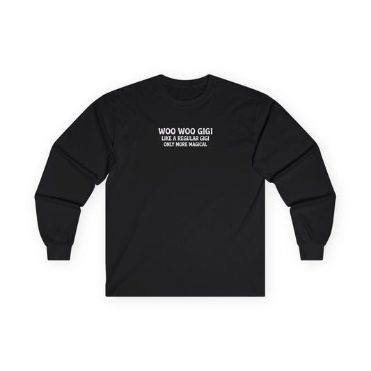 Woo Woo Gigi Long Sleeve Tee Black Long-sleeve