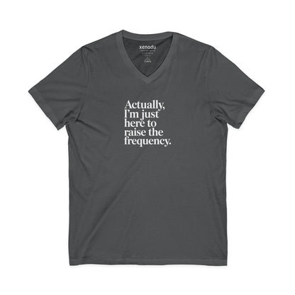 Raise the Frequency V-Neck Tee