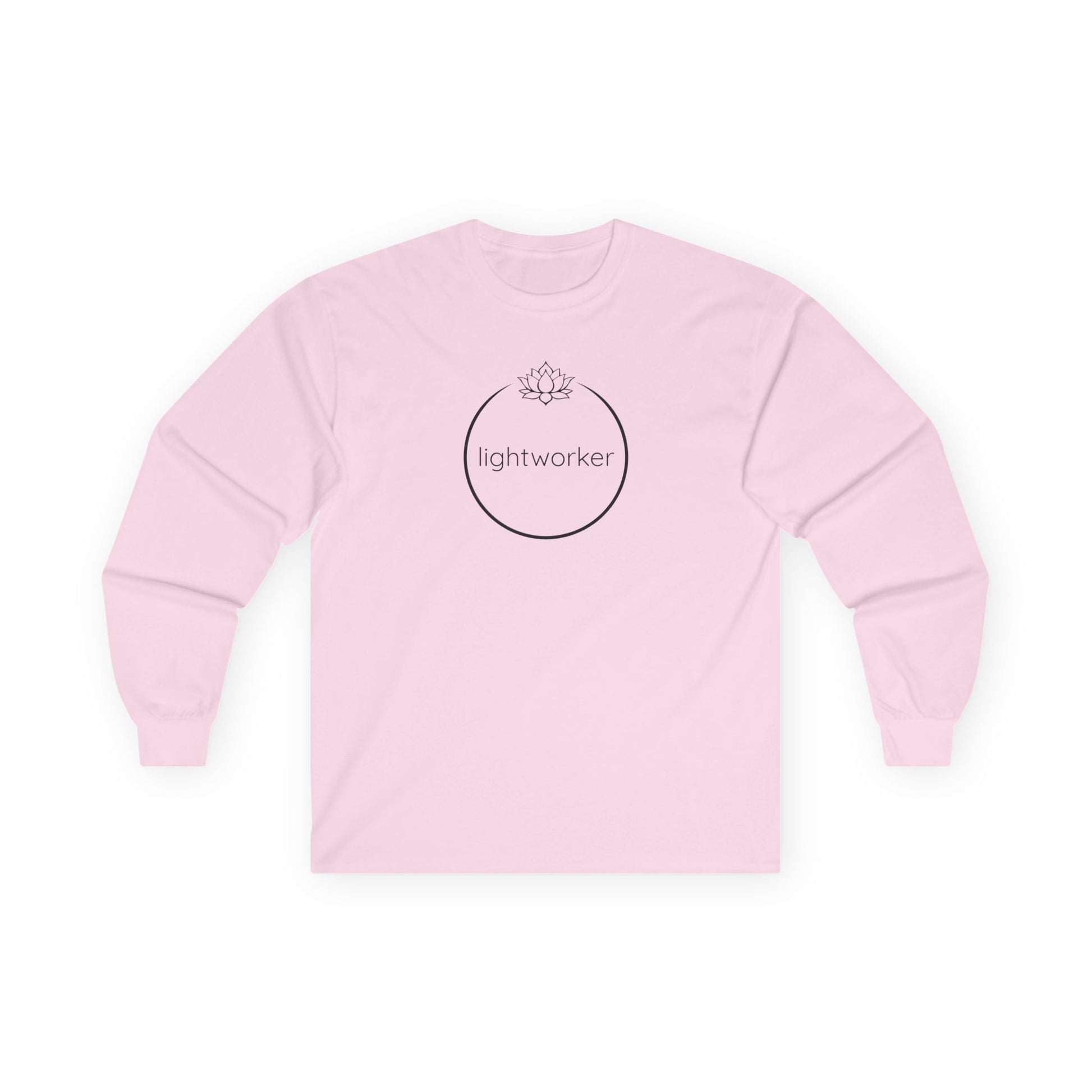 Lightworker Lotus Bloom Long Sleeve Light Pink Long-sleeve