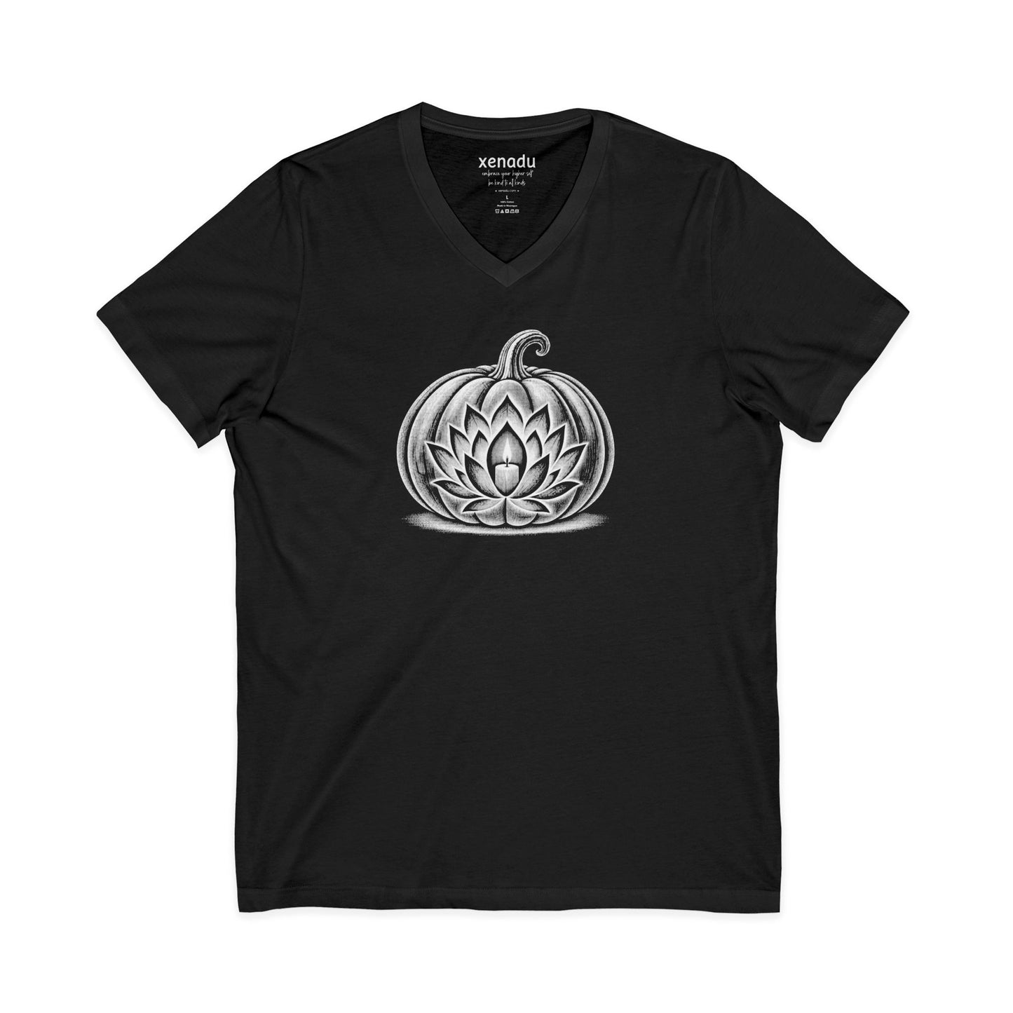 Bloom in the Dark V-Neck Tee