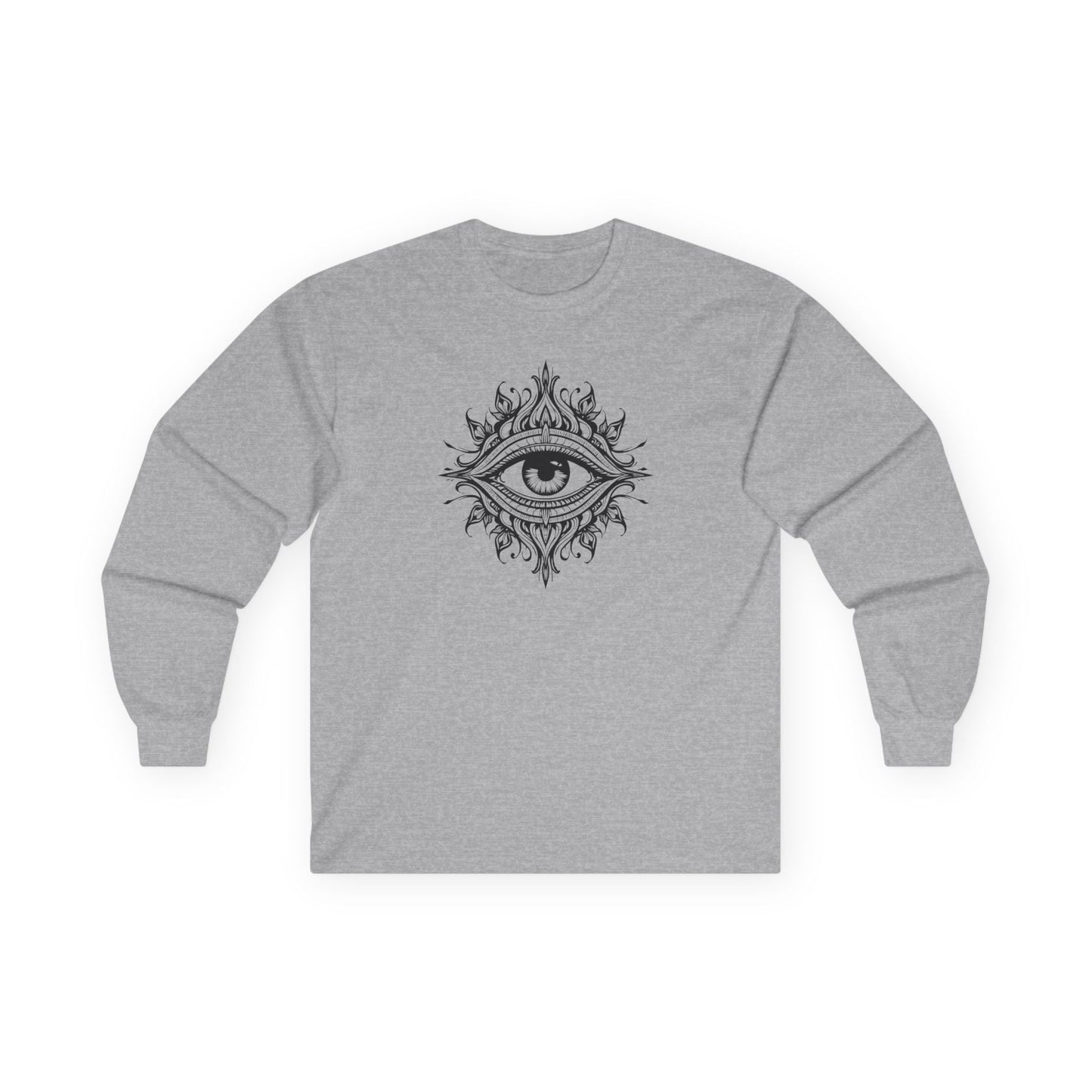 Third Eye Long Sleeve Sport Grey Long-sleeve