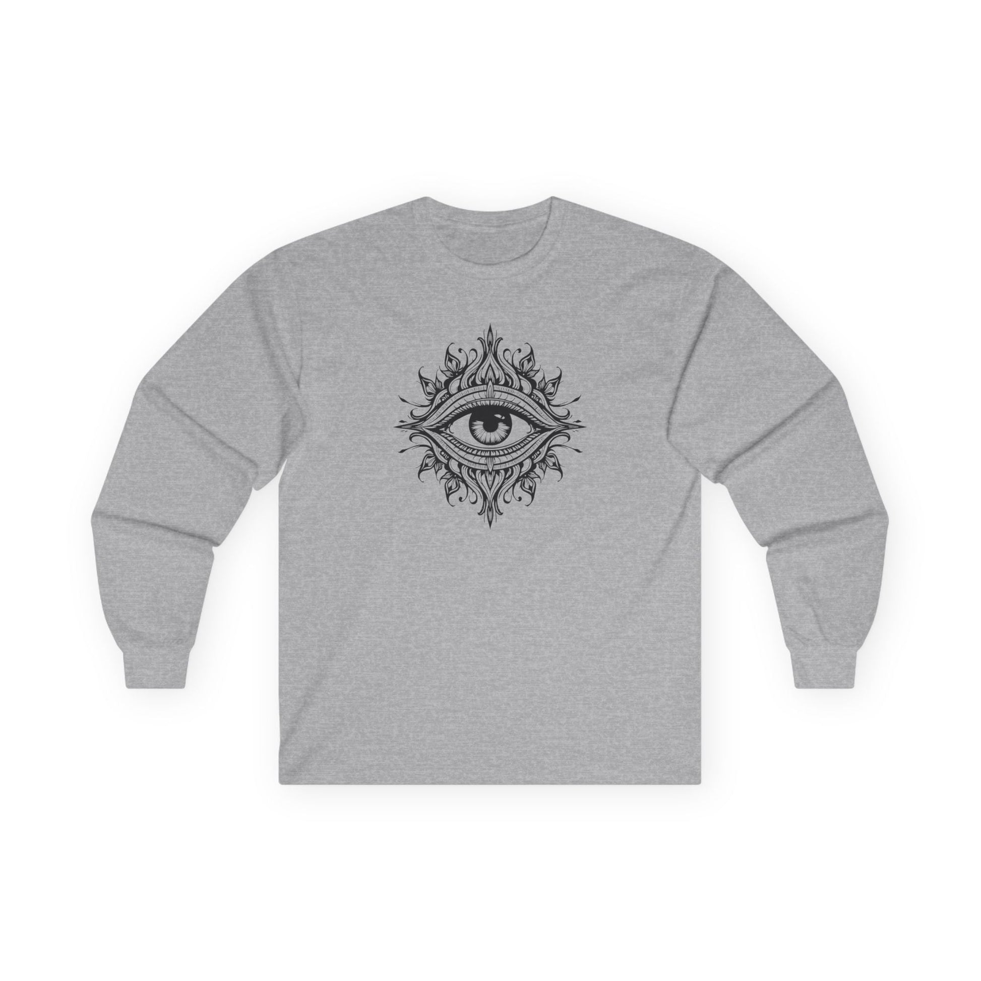 Third Eye Long Sleeve Sport Grey Long-sleeve