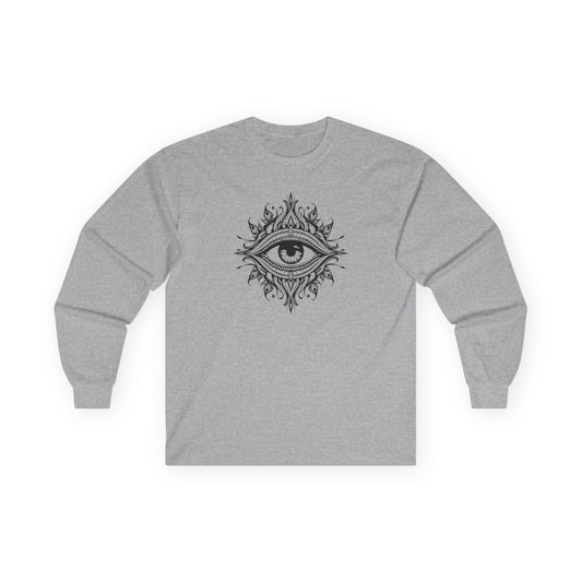 Third Eye Long Sleeve Sport Grey Long-sleeve