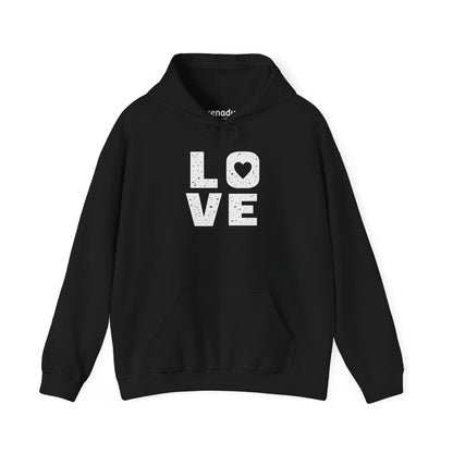 Big Love Hoodie Black Hoodie