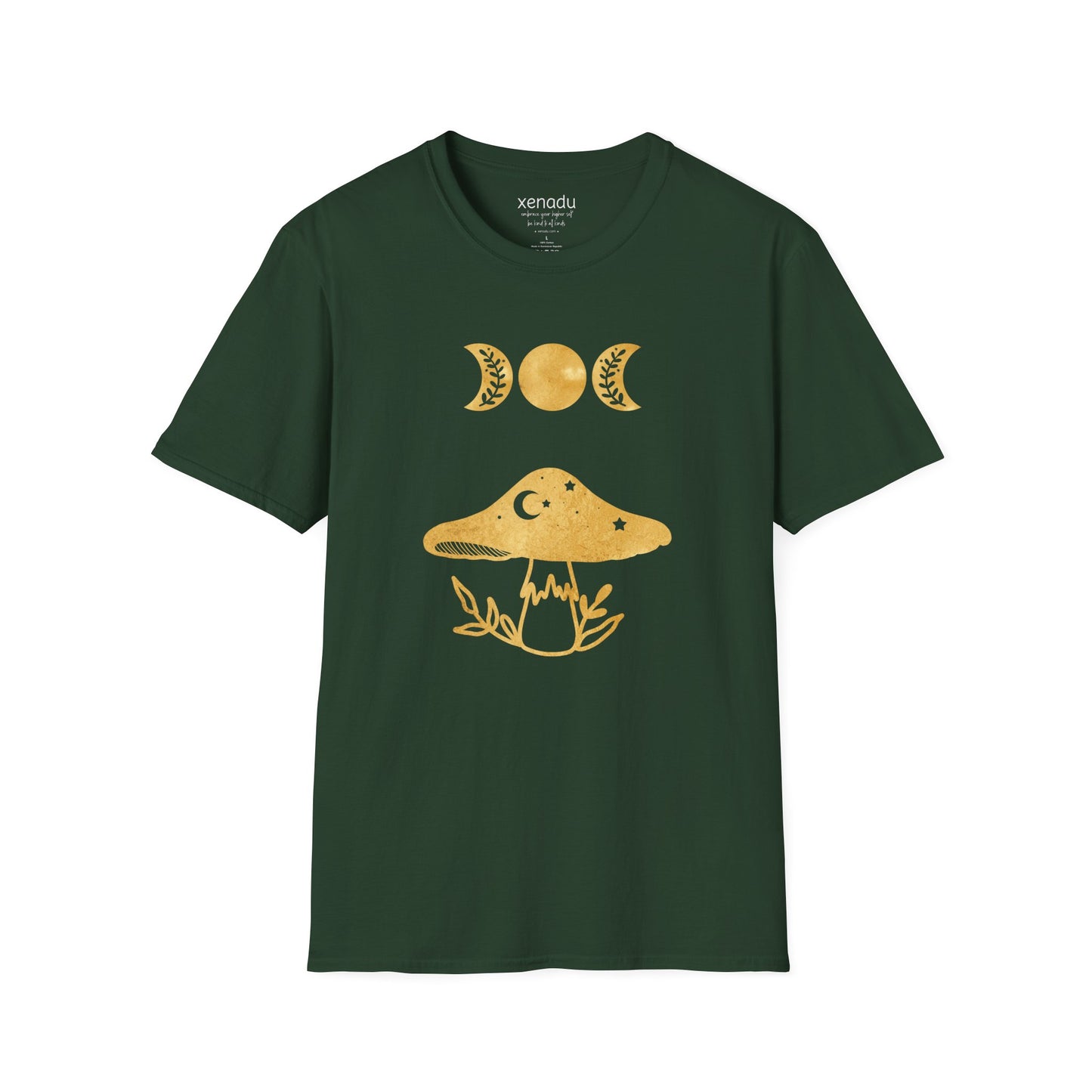 Golden Mushroom Moons Tee