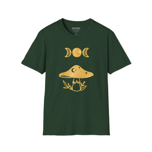 Golden Mushroom Moons Tee