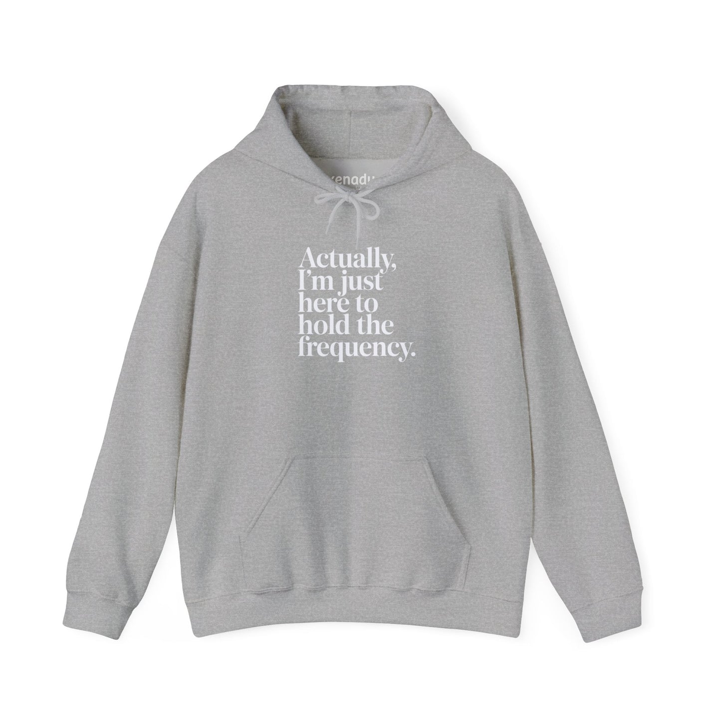 Hold the Frequency Hoodie Sport Grey Hoodie