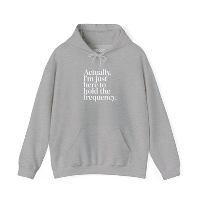Hold the Frequency Hoodie Sport Grey Hoodie