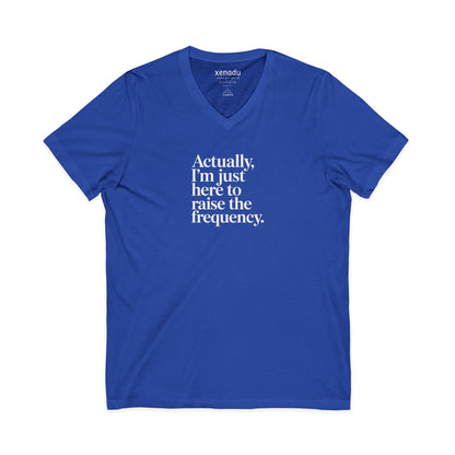 Raise the Frequency V-Neck Tee