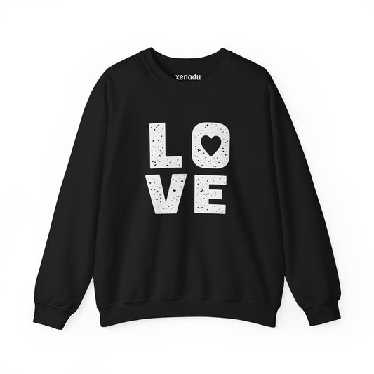 Big Love Sweatshirt Black Sweatshirt