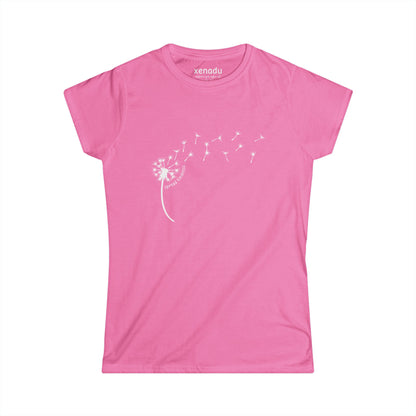Kindness Dandelion Women's Tee Azalea