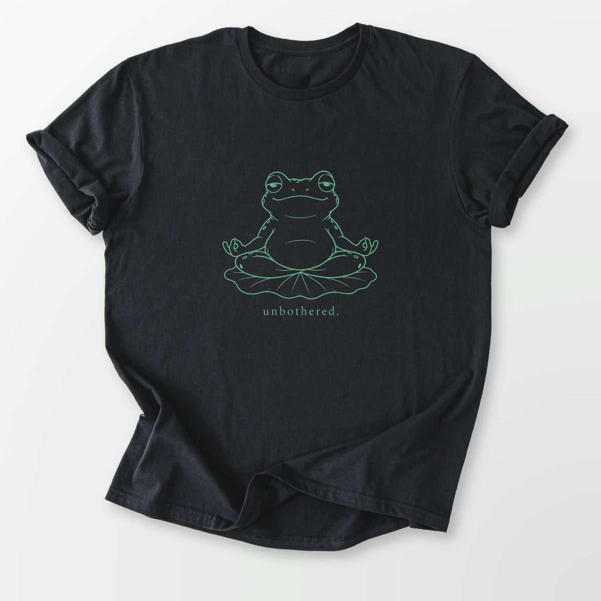 Unbothered Tee Black T-Shirt
