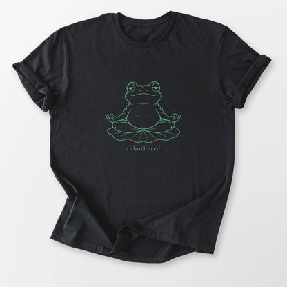 Unbothered Tee Black T-Shirt