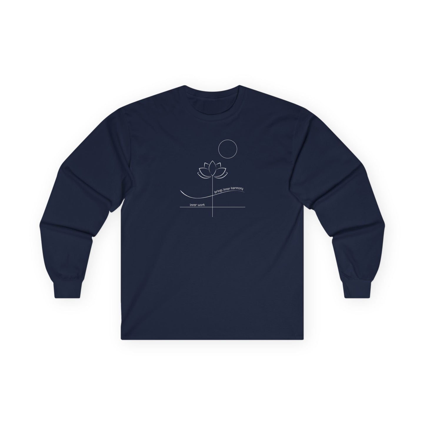 Inner Work Inner Harmony Long Sleeve Tee Navy Long-sleeve