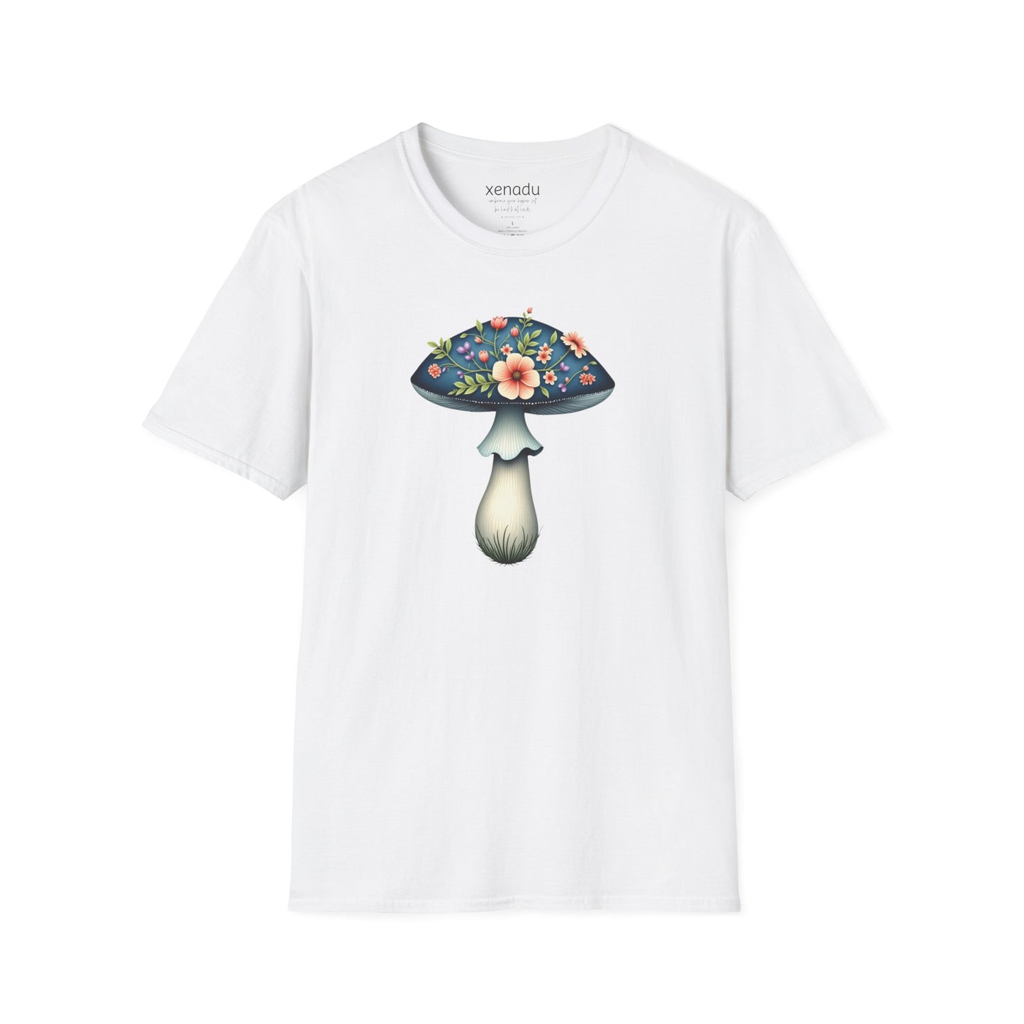 Boho Mushroom Blooms Tee