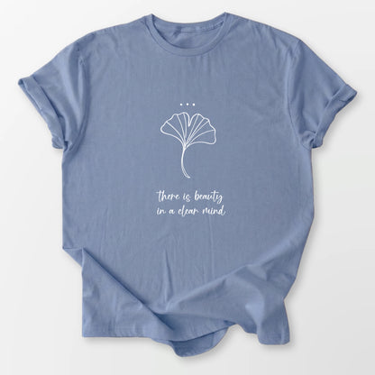 A Clear Mind Tee Stone Blue T-Shirt