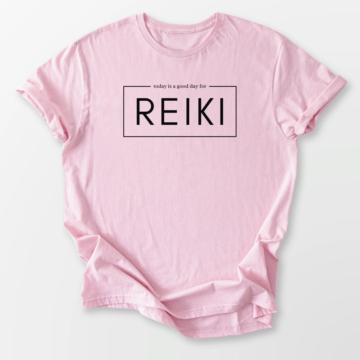 A Good Day for Reiki Tee Light Pink T-Shirt