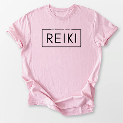 A Good Day for Reiki Tee Light Pink T-Shirt