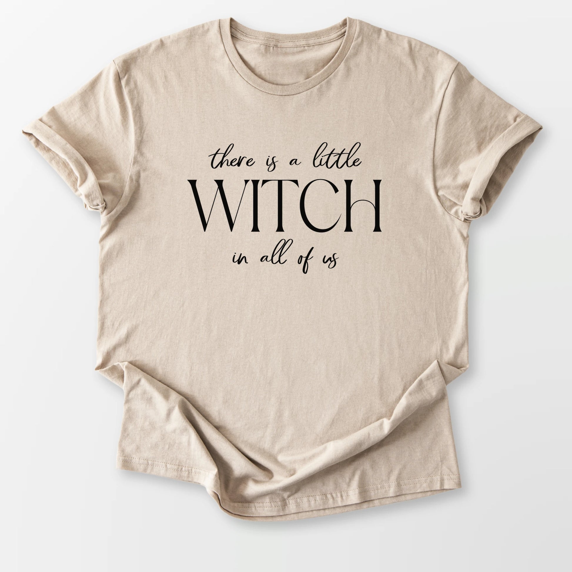 A Little Witch Tee Sand T-Shirt