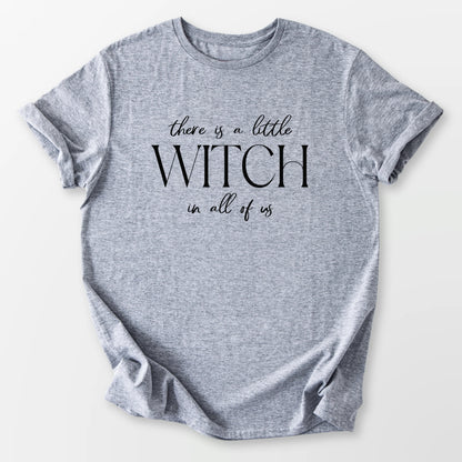 A Little Witch Tee Sport Grey T-Shirt