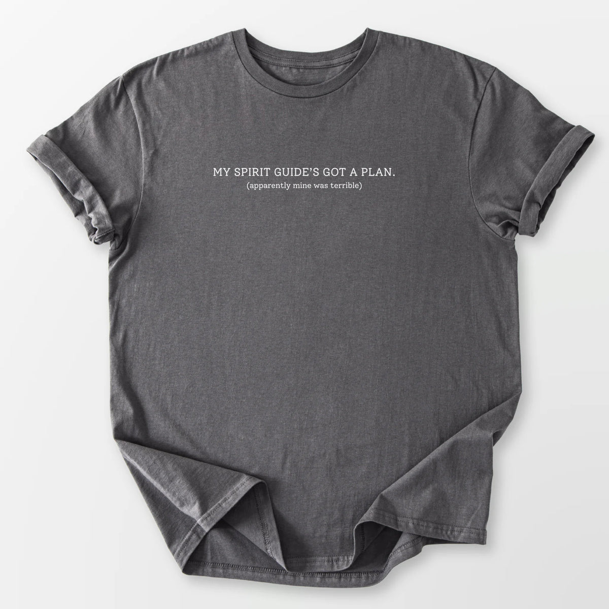 Spirit Guide Plan Tee Charcoal T-Shirt
