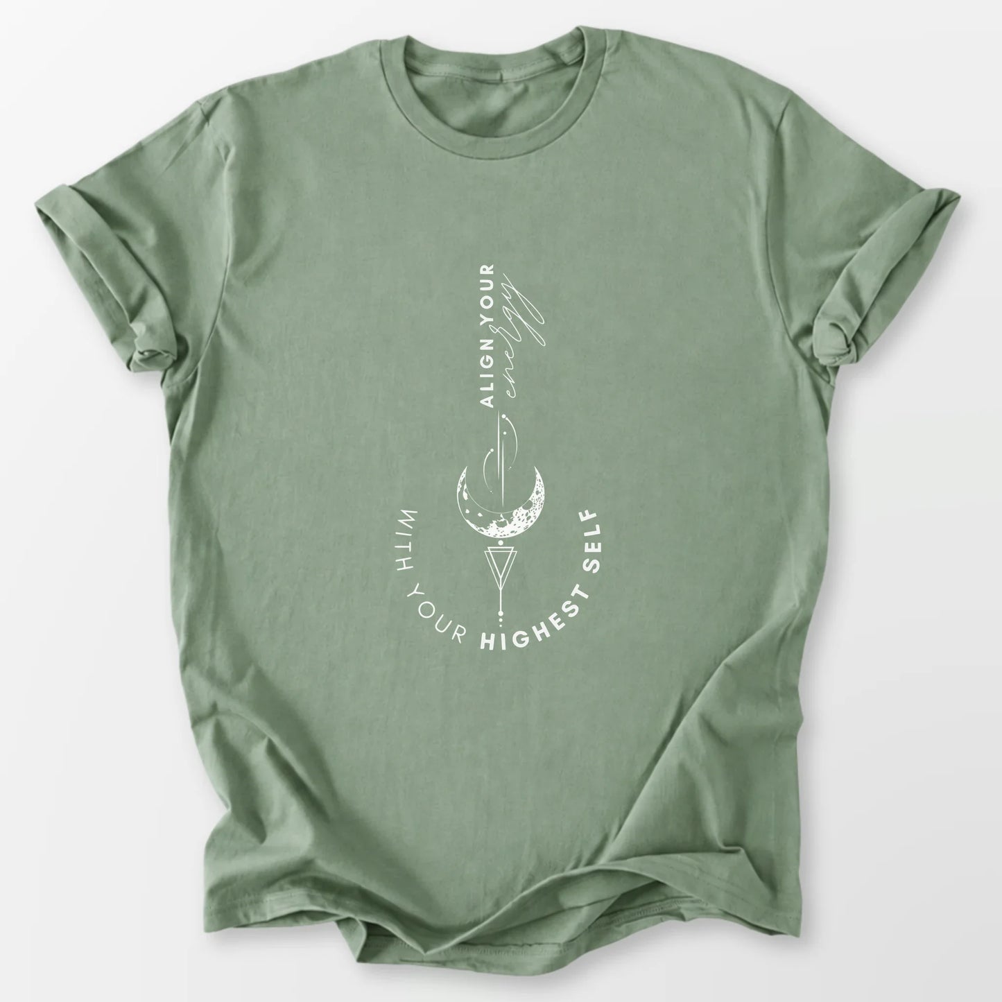Align Your Energy Tee Sage T-Shirt