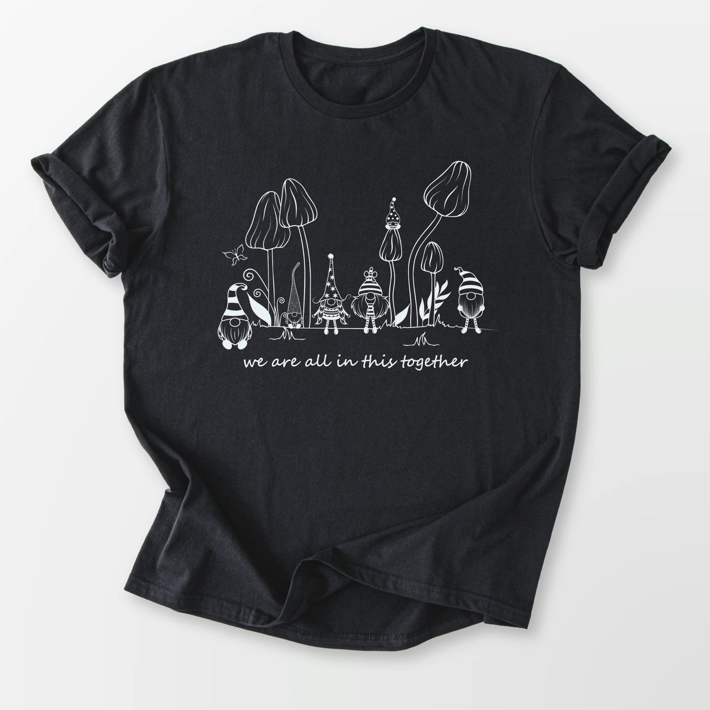 All In This Together Tee Black T-Shirt