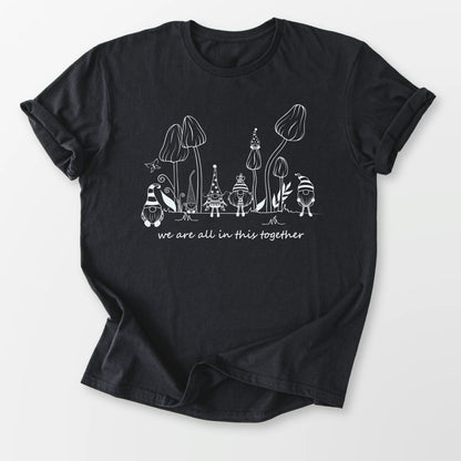 All In This Together Tee Black T-Shirt
