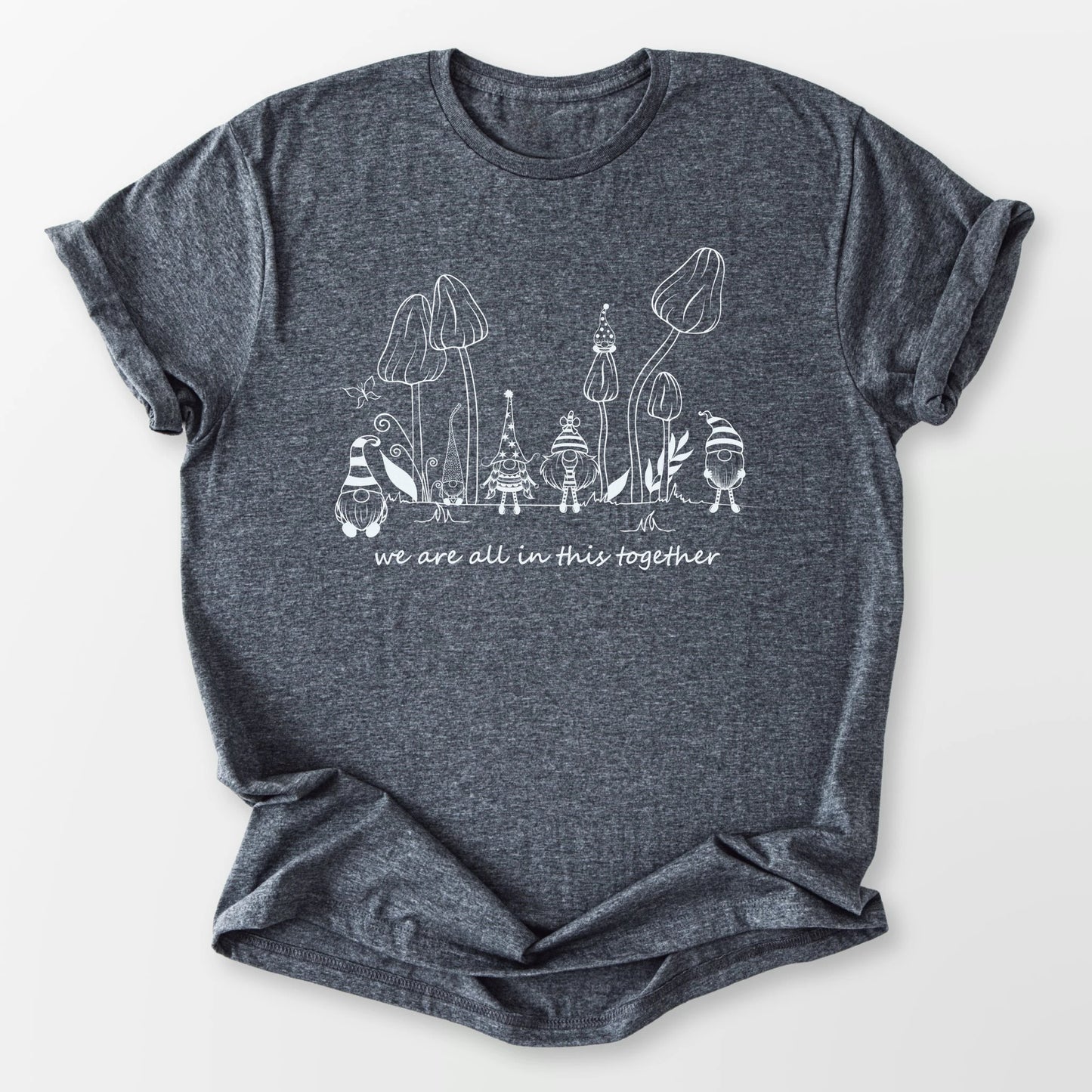 All In This Together Tee Dark Heather Grey T-Shirt