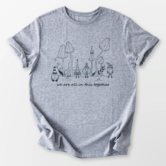 All In This Together Tee Sport Grey T-Shirt