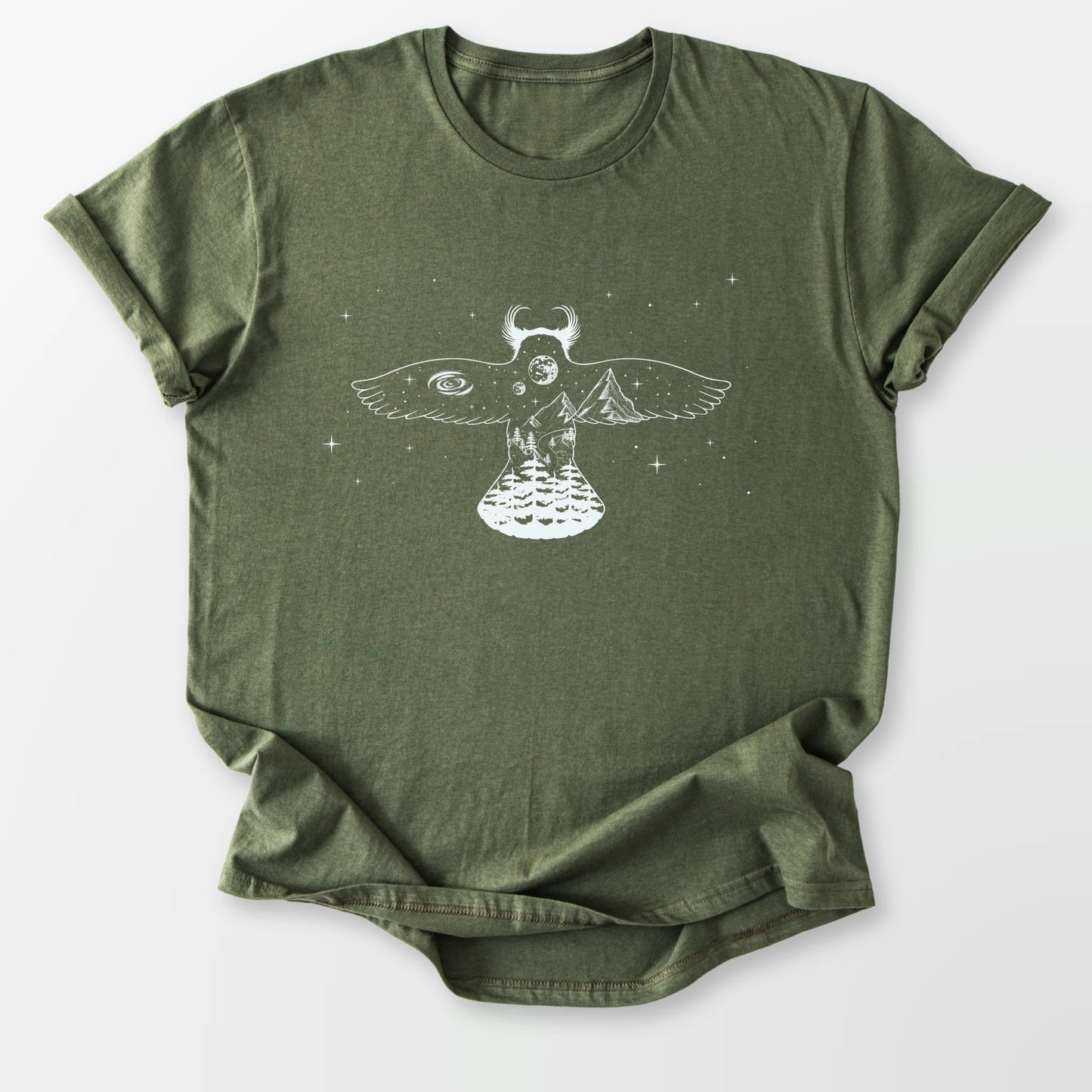 Ancient Sight Tee Military Green T-Shirt