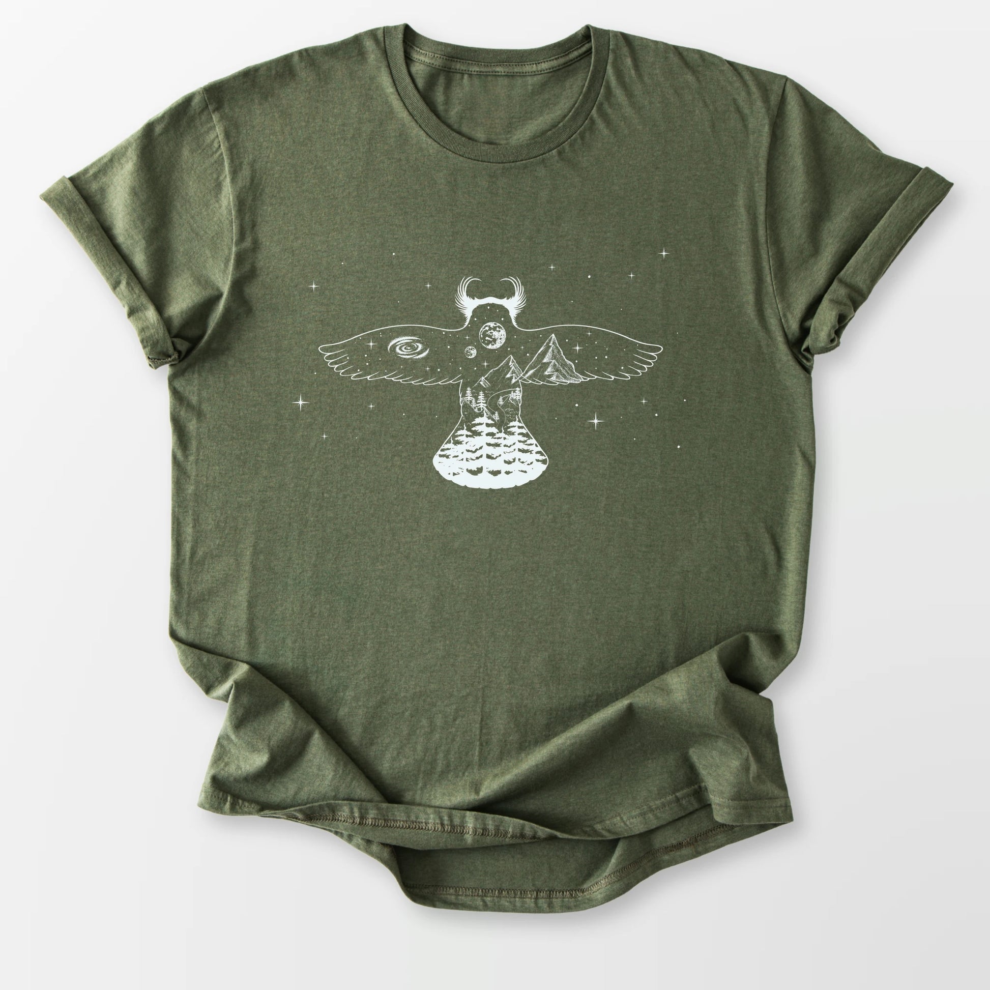 Ancient Sight Tee Military Green T-Shirt