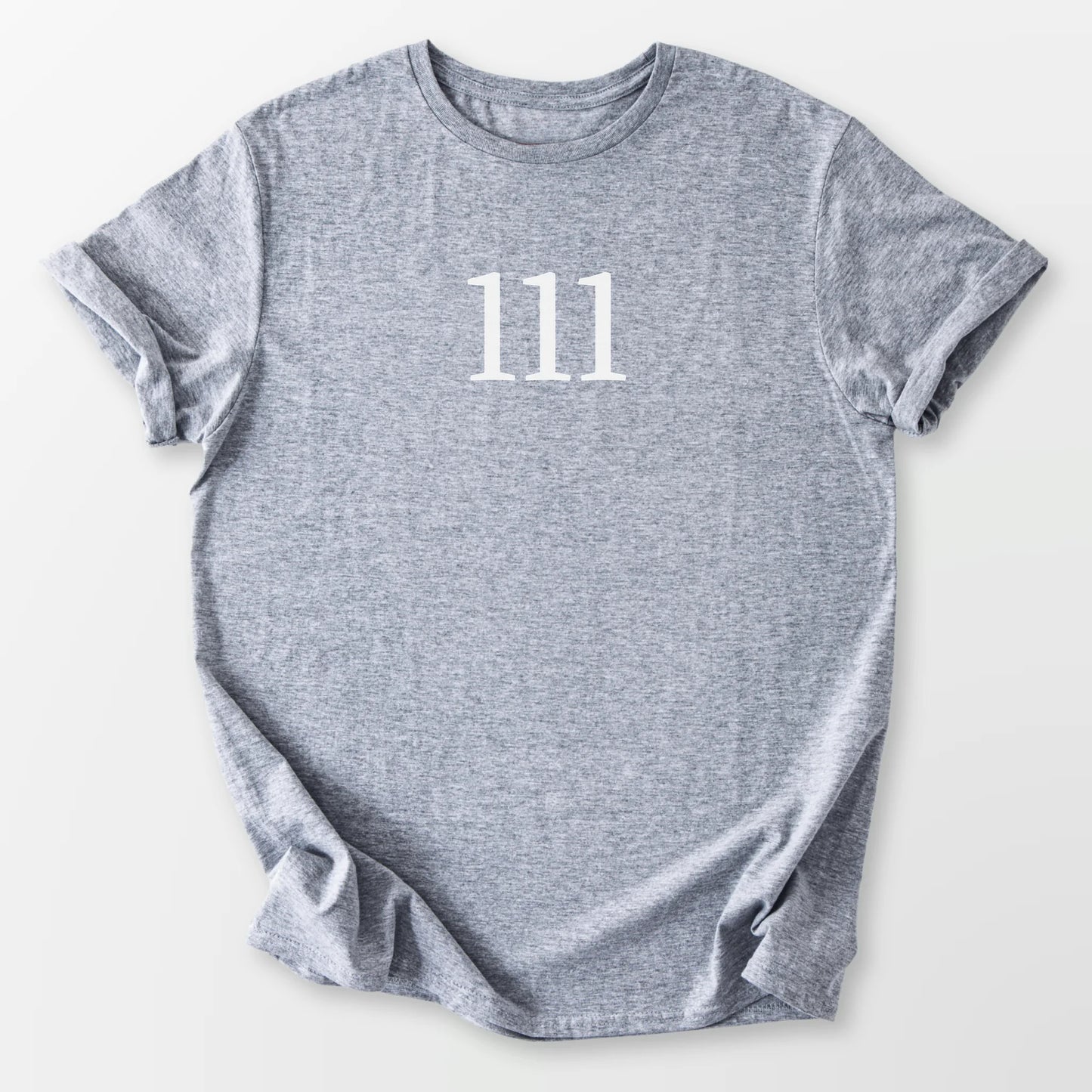 Angel Number 111 Tee Sport Grey T-Shirt