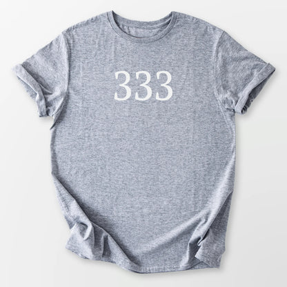 Angel Number 333 Tee Sport Grey T-Shirt