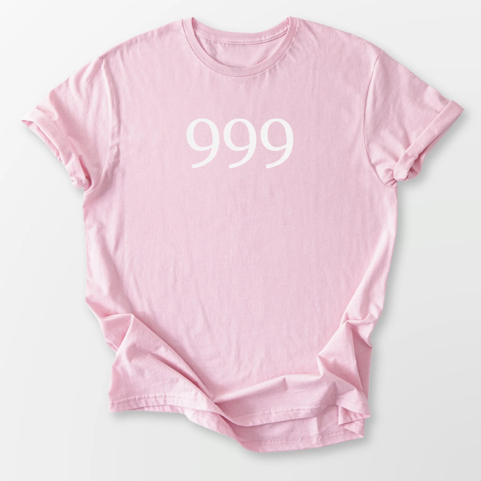 Angel Number 999 Tee Light Pink T-Shirt