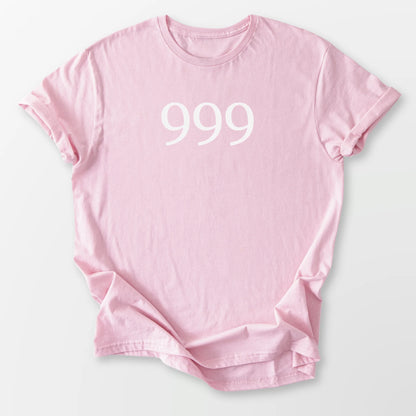 Angel Number 999 Tee Light Pink T-Shirt