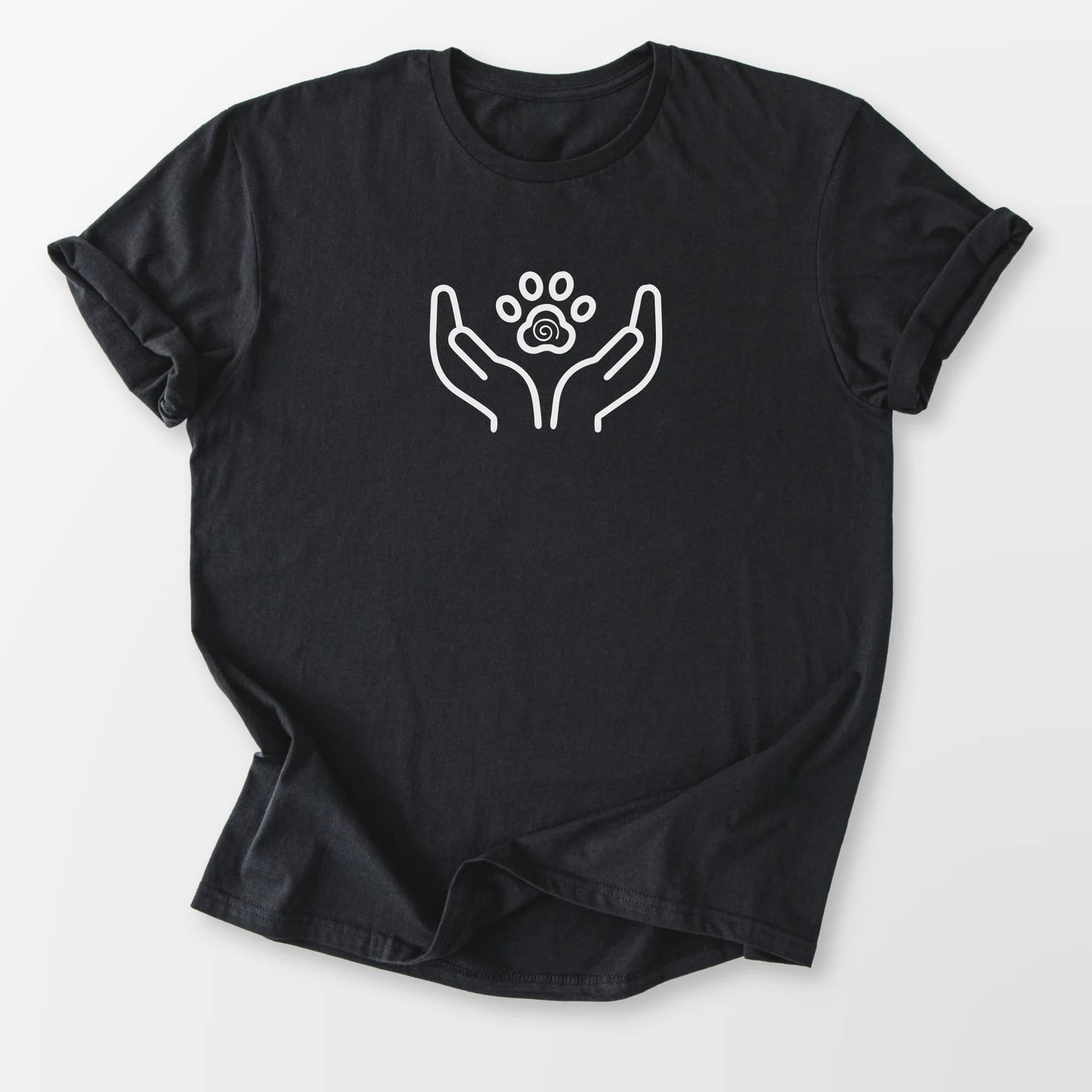 Animal Reiki Tee Black T-Shirt