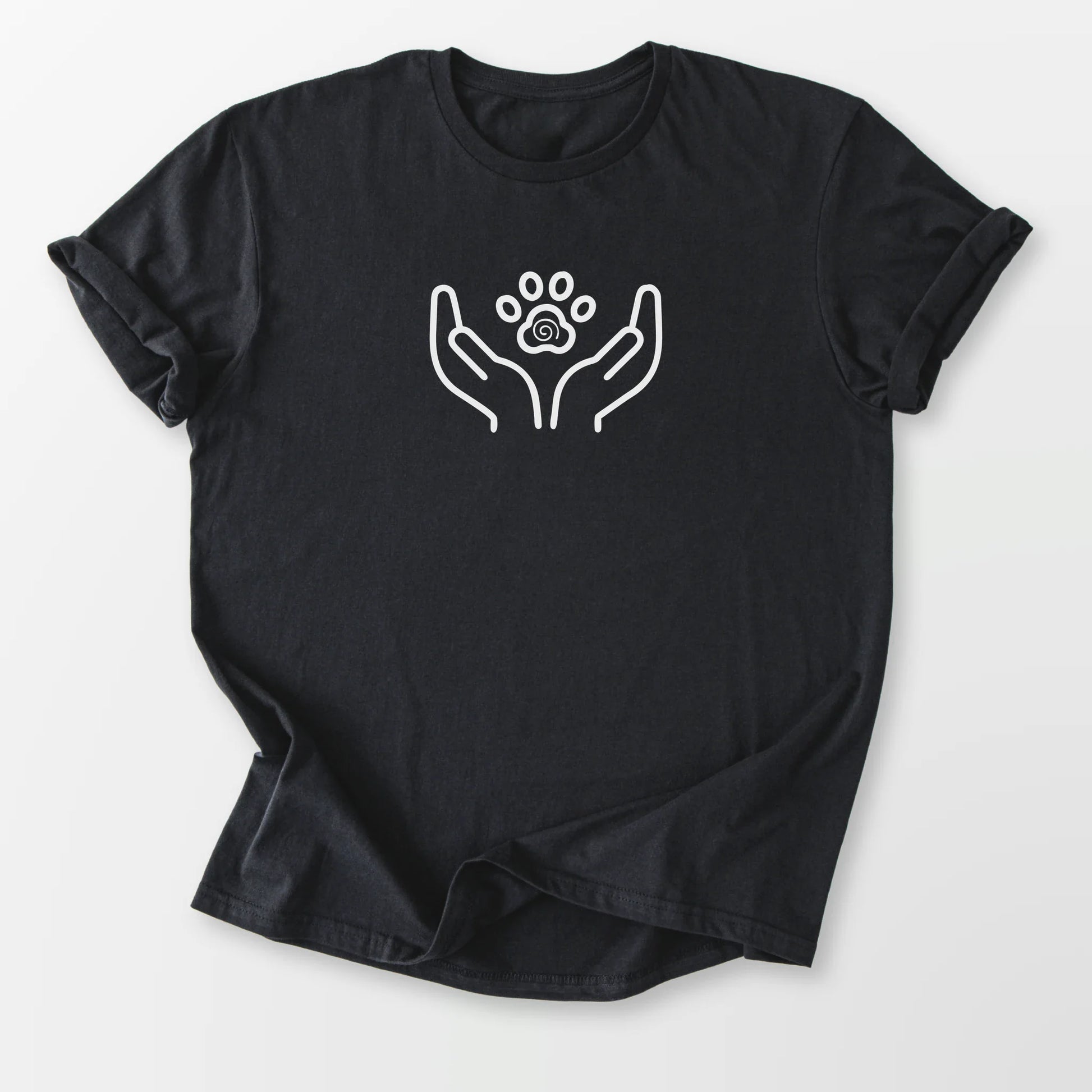 Animal Reiki Tee Black T-Shirt