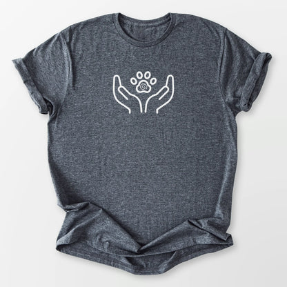 Animal Reiki Tee Dark Heather Grey T-Shirt
