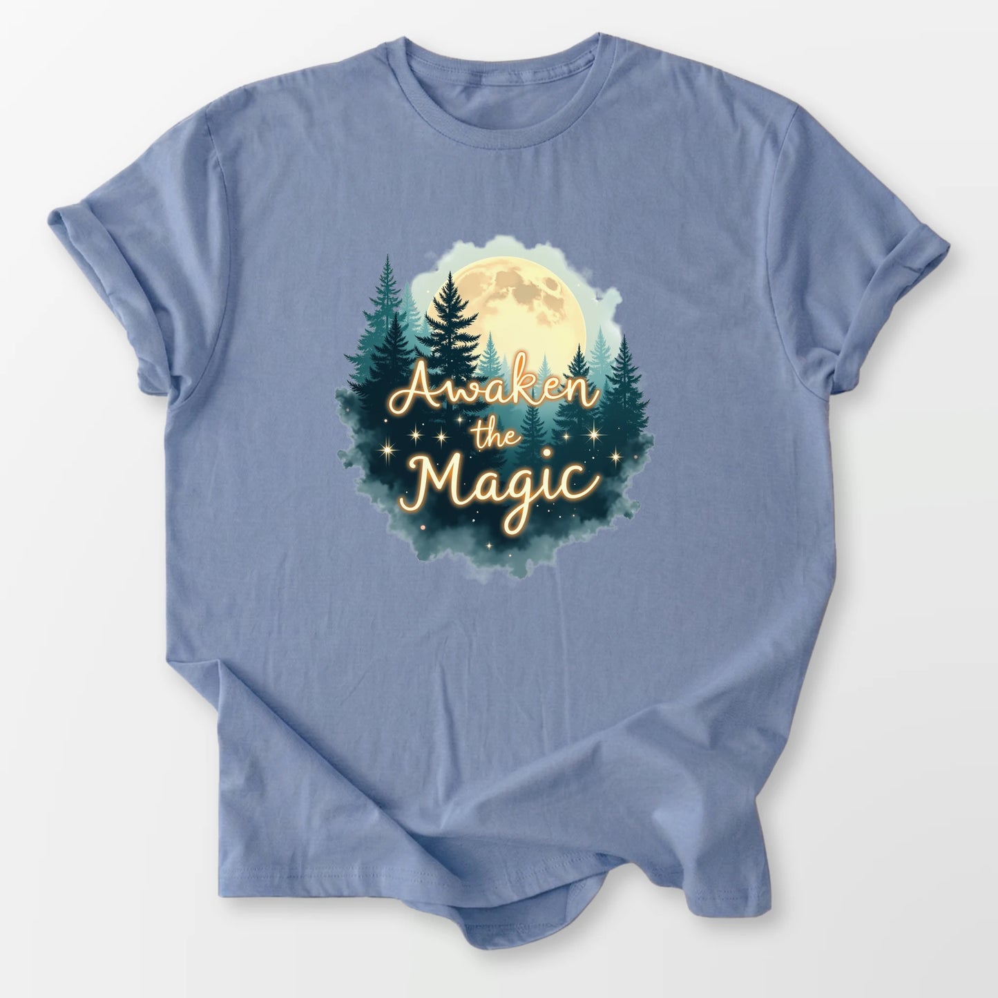 Awaken The Magic Tee Stone Blue T-Shirt