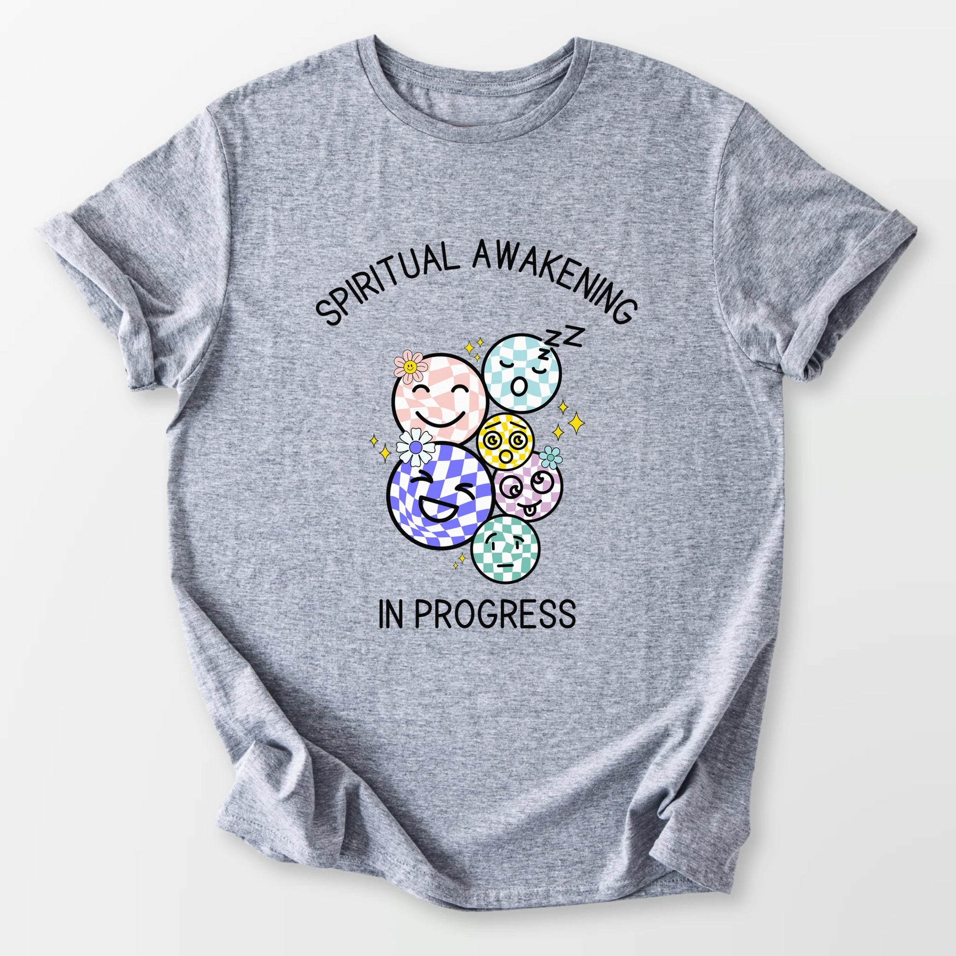 Awakening In Progress Tee Sport Grey T-Shirt