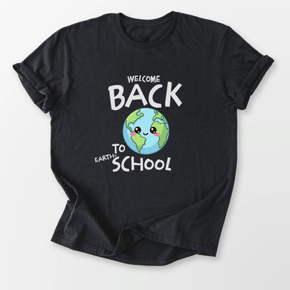 Back to Earth School Tee Black T-Shirt