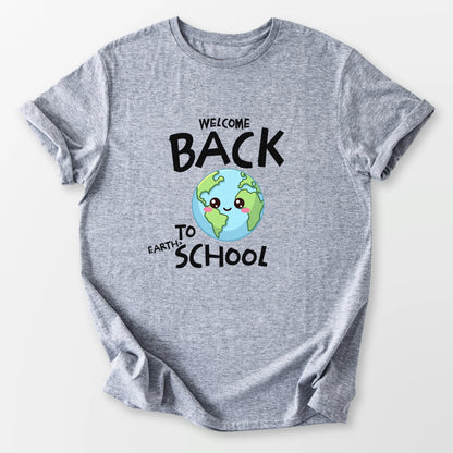 Back to Earth School Tee Sport Grey T-Shirt
