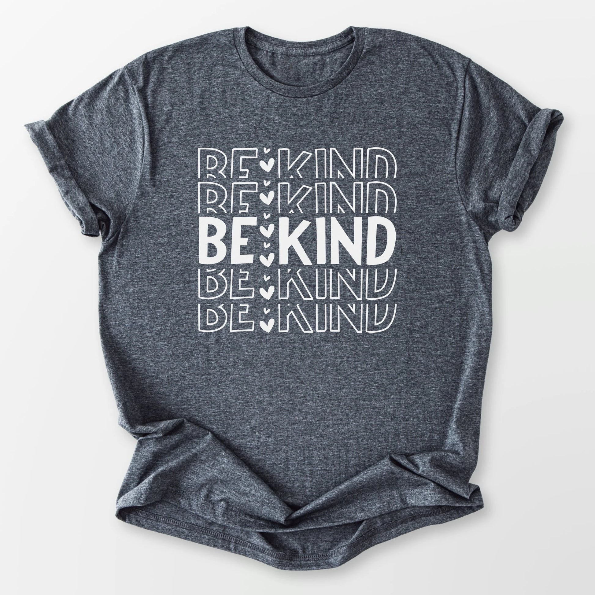 Be Kind Be Kind Tee Dark Heather Grey T-Shirt