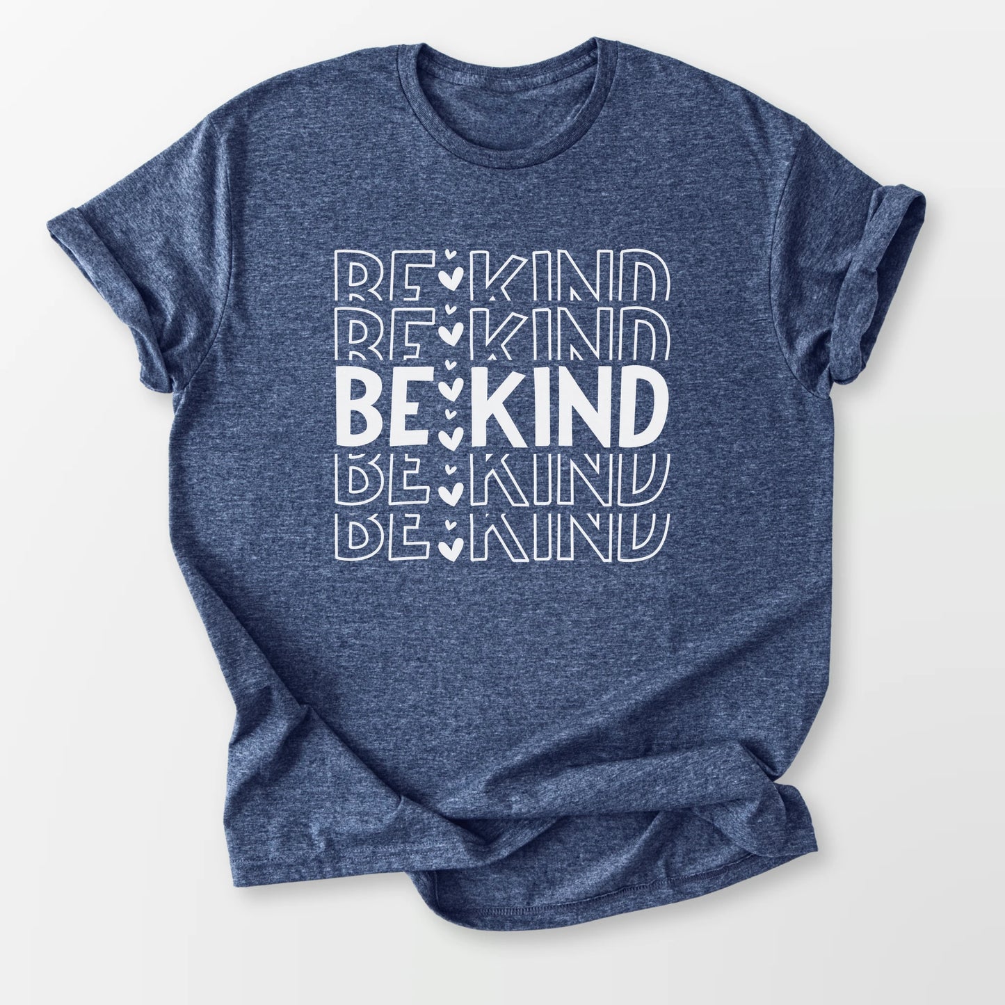 Be Kind Be Kind Tee Heather Navy T-Shirt