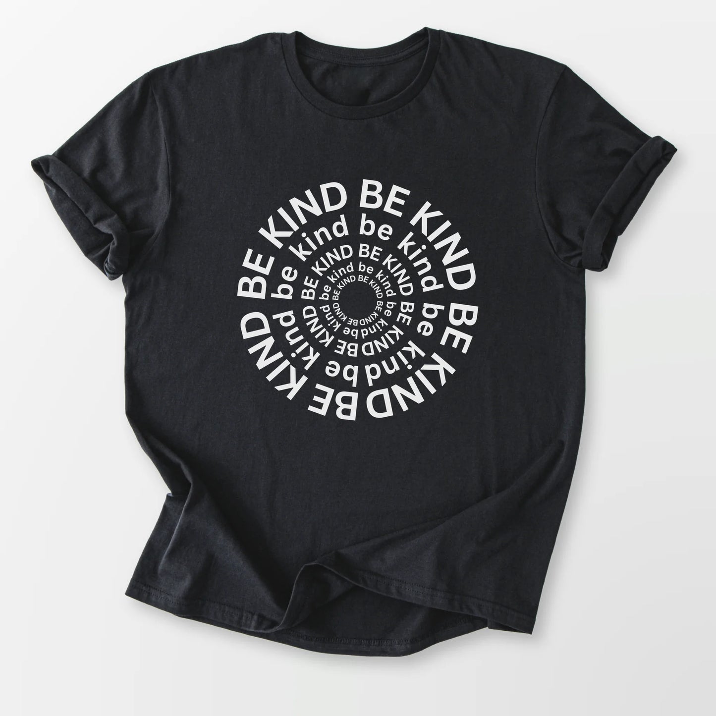 Be Kind Circle Tee Black T-Shirt