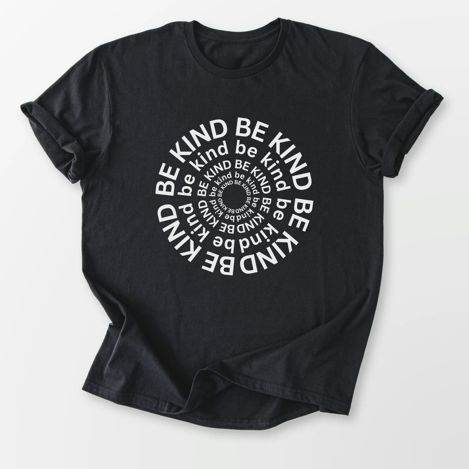 Be Kind Circle Tee Black T-Shirt
