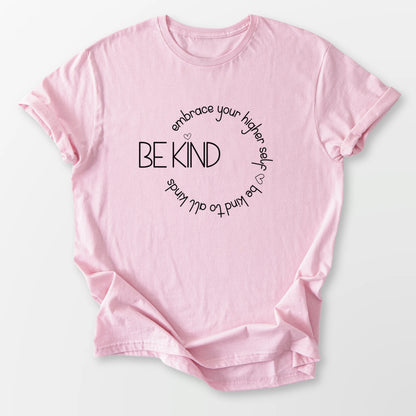 Be Kind to All Kinds Tee Light Pink T-Shirt