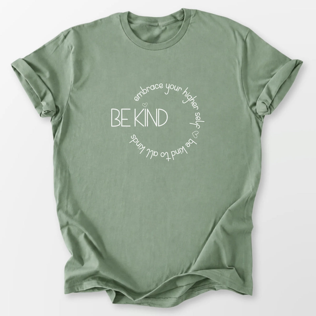 Be Kind to All Kinds Tee Sage T-Shirt